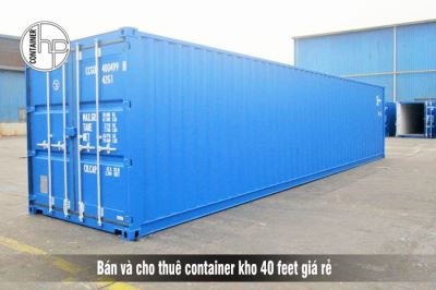 Bán và cho thuê container kho 40 feet giá rẻ