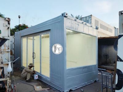 Sản phẩm nhà container lạnh tiện nghi - Hưng phát container ?
