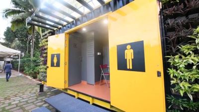 Thiết kế container toliet sử dụng tiện lợi - Hưng phát container