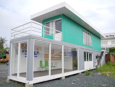 Còn gì tuyệt vời hơn thì làm văn phòng bằng container 