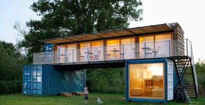 Những mẫu thiết kế nhà container đẹp lạ