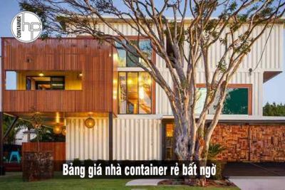 Bảng giá nhà container rẻ đến bất ngờ của Hưng Phát