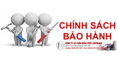 Chế độ bảo hành và quyền lợi khi khách hàng thuê container văn phòng 