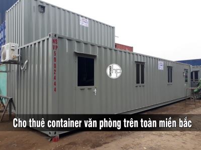 Cho thuê container văn phòng trên toàn miền bắc