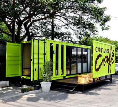 Container gian hàng là gì ? Những ưu điểm và ứng dụng