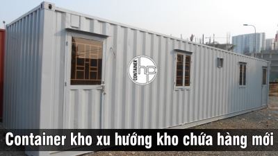 Container kho xu hướng kho chứa hàng mới