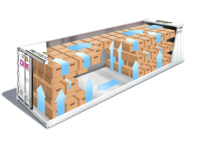 Nguy cơ hư hỏng hàng hóa do thay đổi nhiệt độ bên trong container lạnh