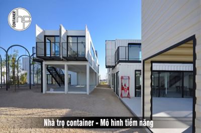 Nhà trọ container - Mô hình tiềm năng trong tương lai