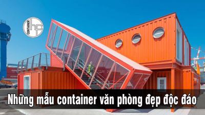 Những mẫu container văn phòng đẹp độc đáo