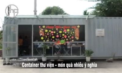 Thư viện container - món quà nhiều ý nghĩa