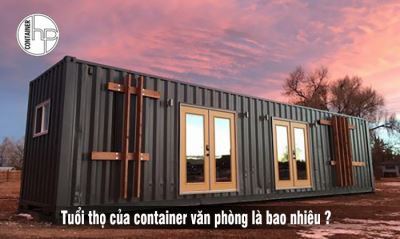 Container văn phòng có tuổi thọ là bao nhiêu năm ?
