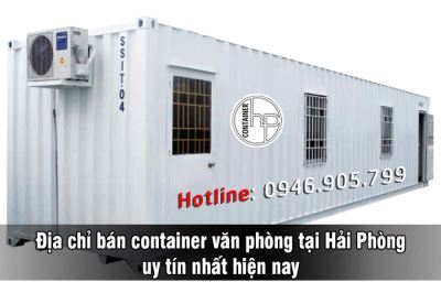 Địa chỉ bán container văn phòng tại Hải Phòng uy tín nhất hiện nay 
