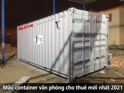 Mẫu container văn phòng cho thuê mới nhất 2021