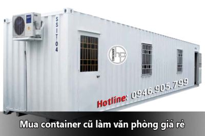 Mua container cũ làm văn phòng giá rẻ