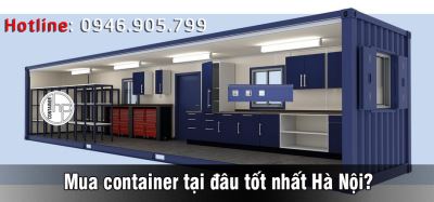 Mua container tại đâu tốt nhất Hà Nội?