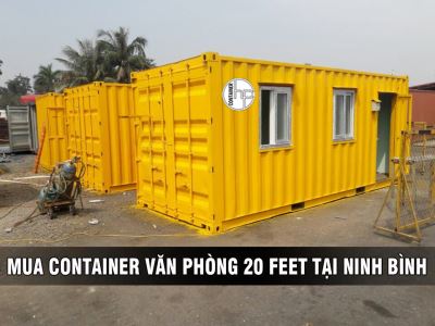 MUA CONTAINER VĂN PHÒNG 20 FEET TẠI NINH BÌNH