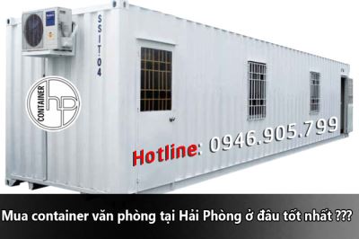 Mua container văn phòng tại Hải Phòng ở đâu tốt nhất???