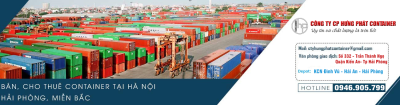 Địa chỉ bán container cũ 20 feet giá rẻ tại Hà Nội