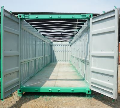 Tìm hiểu về loại container mở nóc 40 feet - Hưng phát container