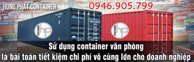 Sử dụng container văn phòng là bài toán tiết kiệm chi phí vô cùng lớn cho doanh nghiệp