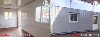Kết cấu chi tiết container văn phòng 40 feet