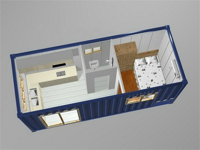 Nhà container 20 feet tại miền bắc