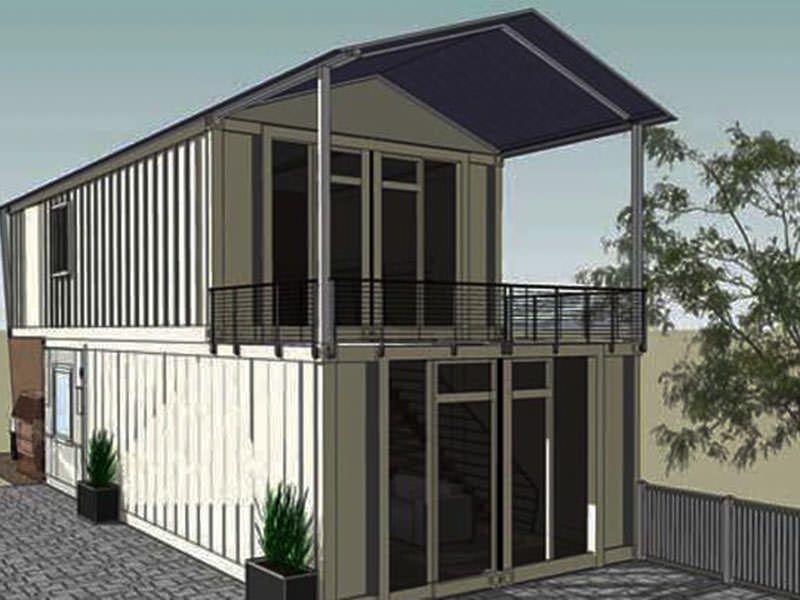 Bật mí top 10 mẫu container nhà 2 tầng tuyệt đẹp - Ảnh 7