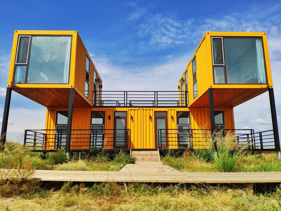 Bất ngờ với những thiết kế nhà container siêu đẹp tại Hà Nội -  Hưng phát container - Ảnh 1