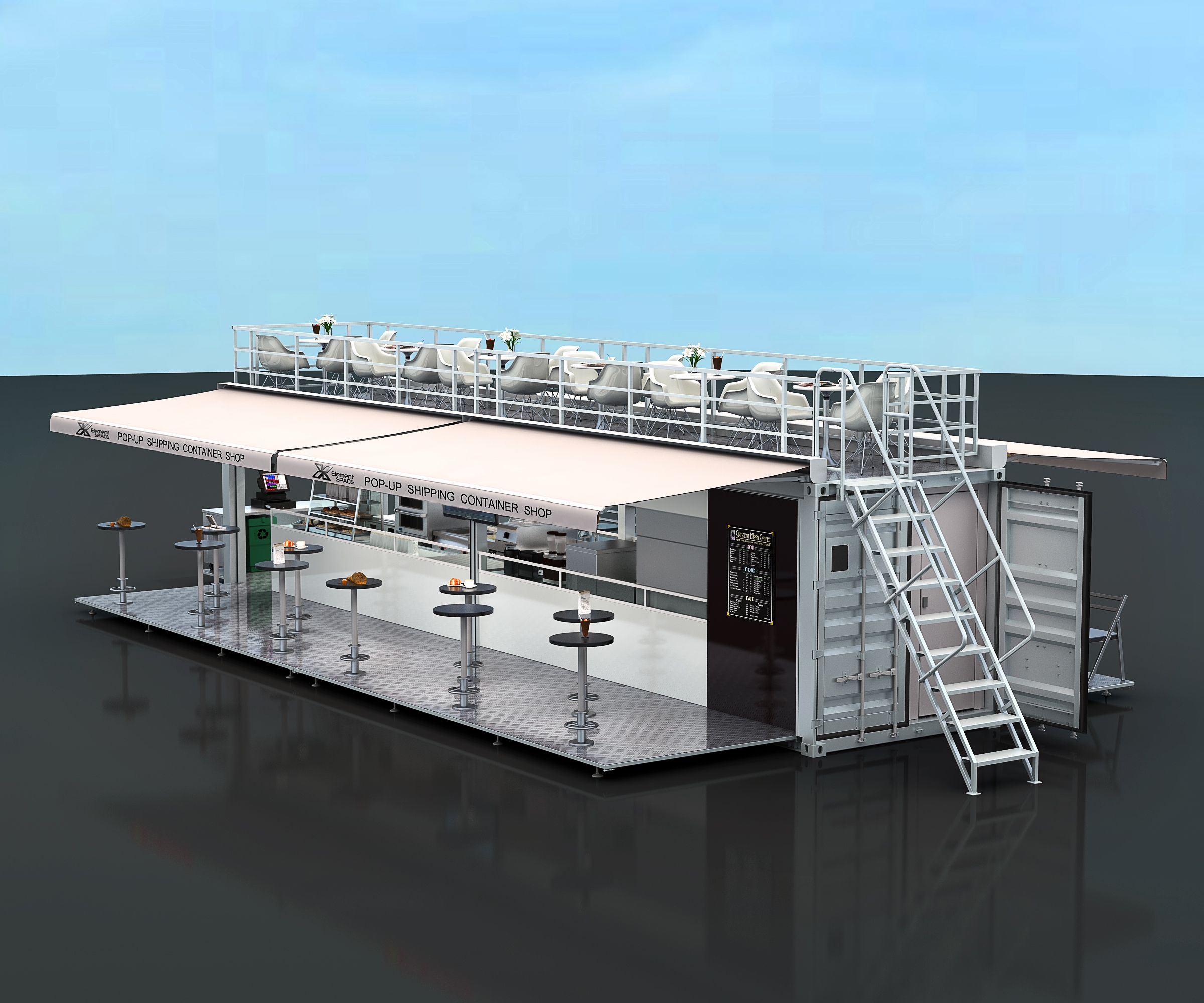 Cafe container – mô hình mới – lợi nhuận cao - đầu tư thấp - Ảnh 5