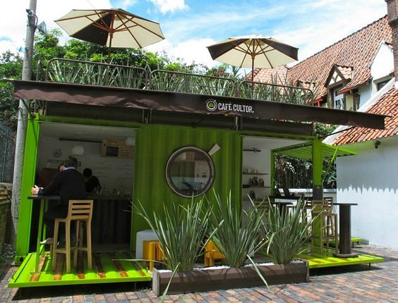 Cafe container - Những ý tưởng thiết kế quán độc đáo và chi phí đầu tư - Ảnh 3