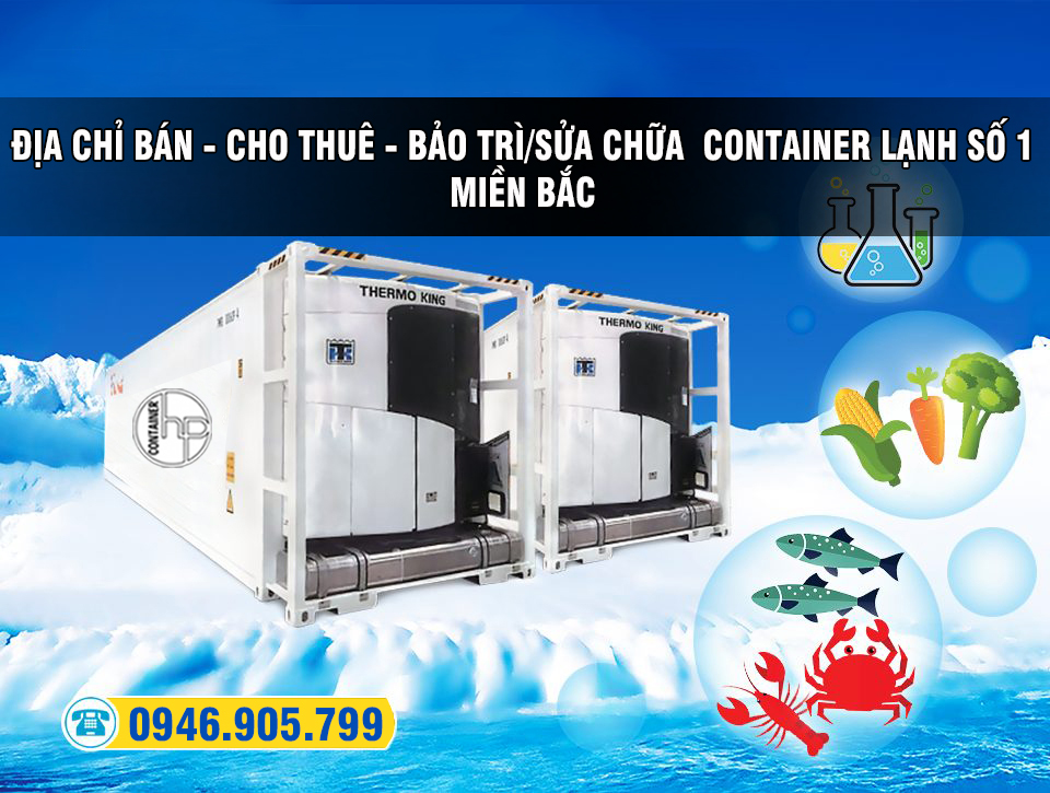 Khởi động máy lạnh container