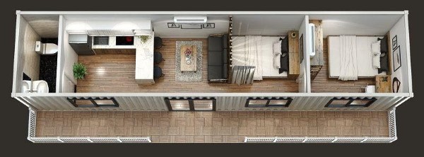Điểm danh top 10 Mẫu Container Homestay đẹp, độc đáo nhất - Ảnh 5