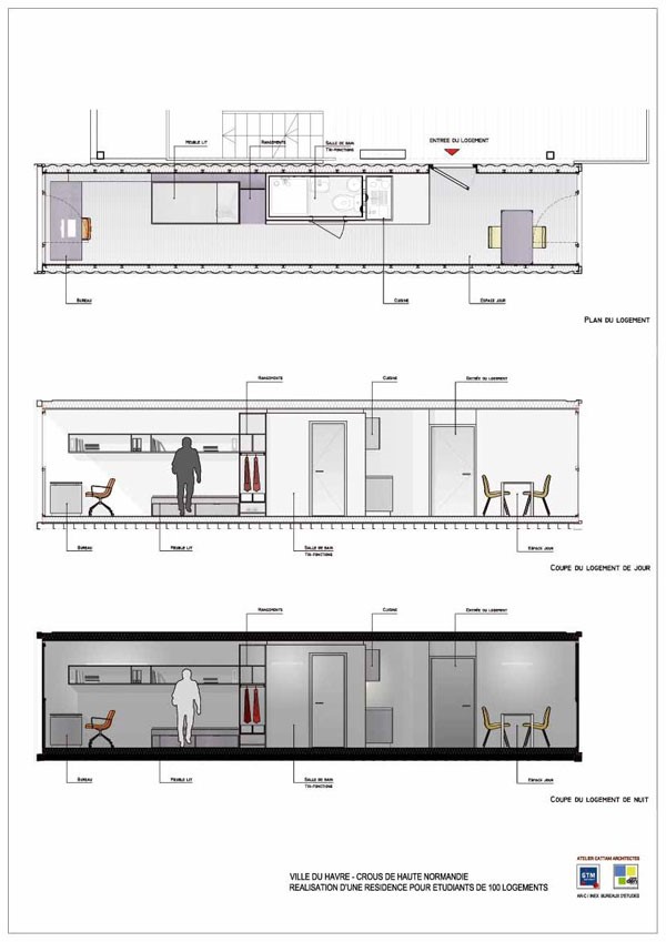Dự án 100 phòng ký túc xá sinh viên làm từ container - Ảnh 11