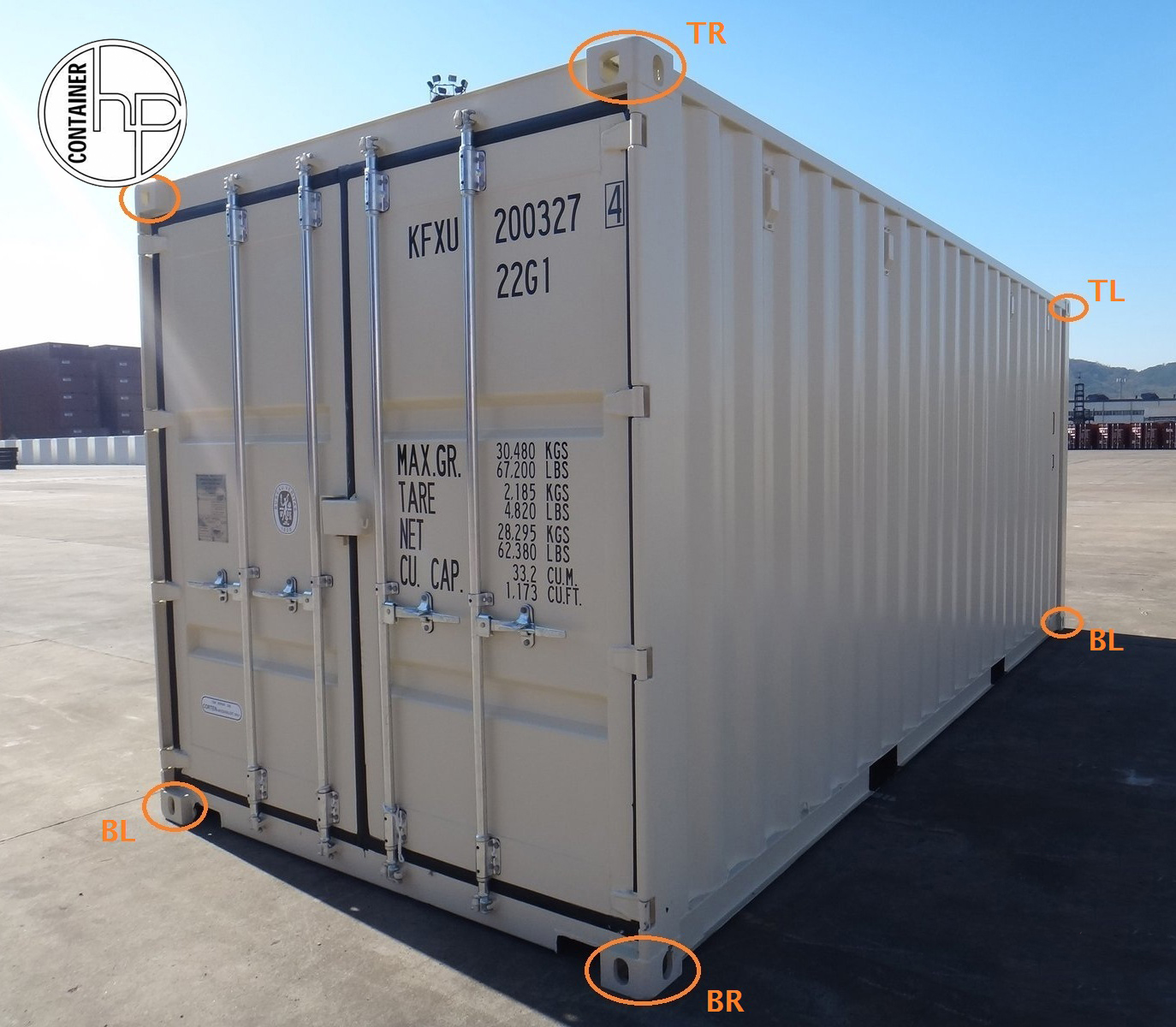 Góc lắp ghép container