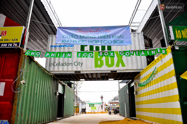 Khu chợ làm bằng container đẹp lộng lẫy giữa lòng Sài Gòn - Ảnh 2