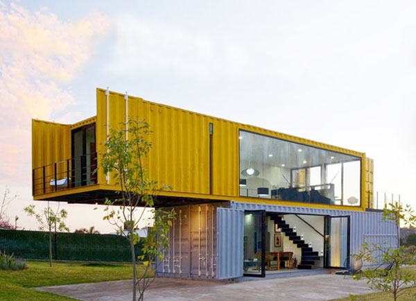 Những mẫu nhà container 2 tầng đẹp, độc đáo, hiện đại - Ảnh 2