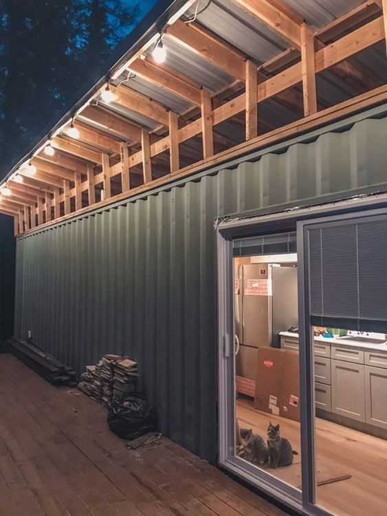 Tổng hợp 20 mẫu nhà container 40 feet với không gian sống hiện đại bậc nhất - Ảnh 18
