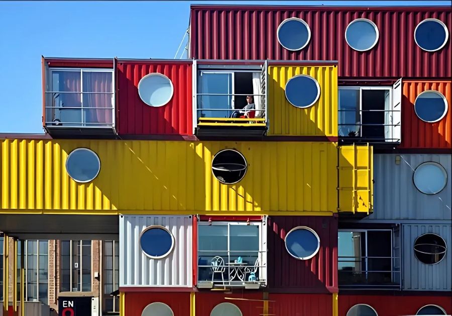 Tổng hợp các mẫu nhà trọ làm bằng container đẹp nhất - Ảnh 15
