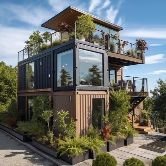Top 10 xu hướng thiết kế nhà container hot nhất ! - Ảnh 7