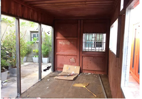 Cận cảnh quá trình biến container cũ rỉ sét thành container văn phòng đẹp giá rẻ - Ảnh 3