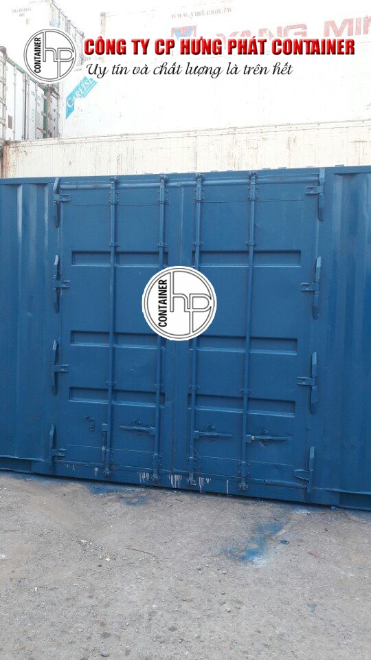 Container kho có cửa bên hông thuận tiện bốc dỡ hàng hóa