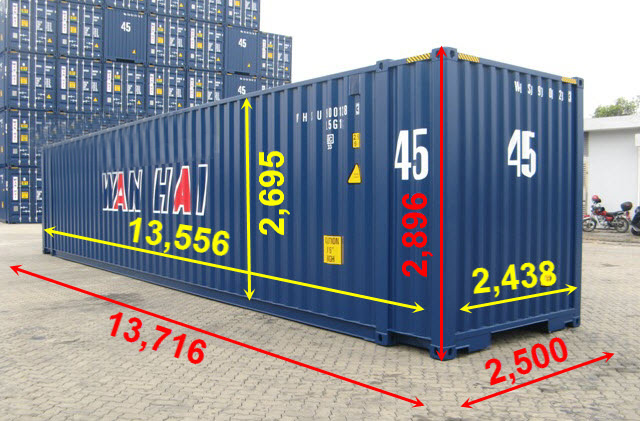 Thuê container khô tại móng cái quảng ninh
