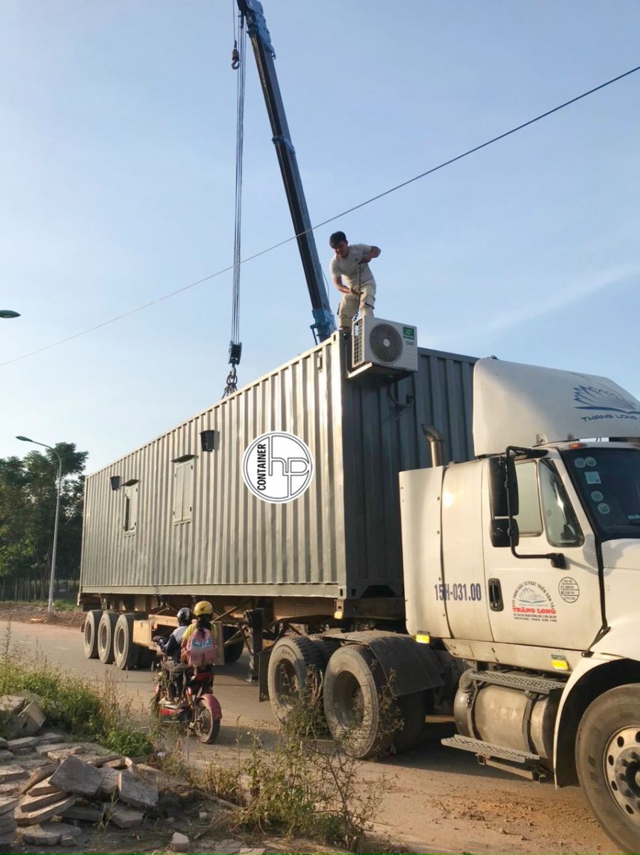 Hưng Phát Container bàn giao container văn phòng cho khách hàng