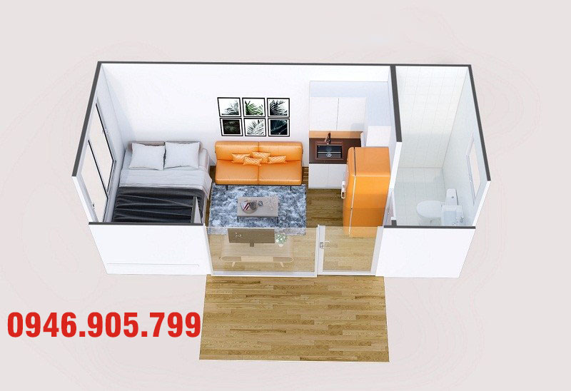 Cơn sốt nhà container với giá chỉ 100 triệu đầy đủ tiện nghi ở sài gòn - Ảnh 4